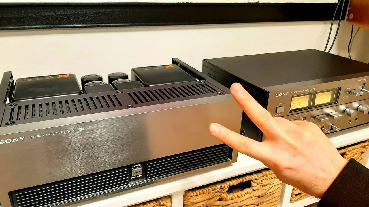 SONY TA-N7 & SONY TA-E7 - HiFI Music Audio Test - YouTube