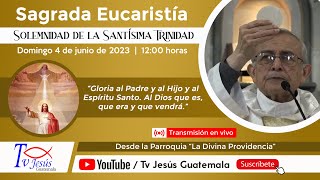 Sagrada Eucaristía con el Padre Hugo Estrada sdb. Parroquia La Divina Providencia 04/06/2023