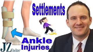 Ankle Injury Settlements for Slip, Trip and Falls (and Other Accidents)