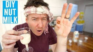Can you milk a nut? (Homemade nut milk)