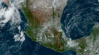 Earth Satellite Timelapse - Mexico - 2019