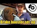 Brake booster checks operation and push rod adjustment 1313