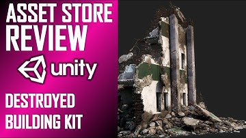 UNITY ASSET REVIEW | DESTROYED BUILDING KIT | INDEPENDENT REVIEW BY JIMMY VEGAS ASSET STORE