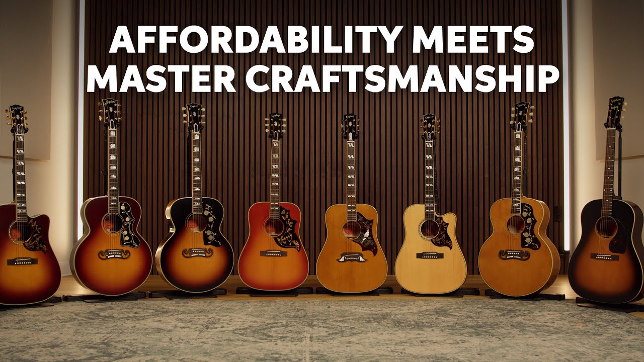 ギター Epiphone / Inspired by Gibson Custom Epiphone announces new, upgraded Inspired by Gibson Custom