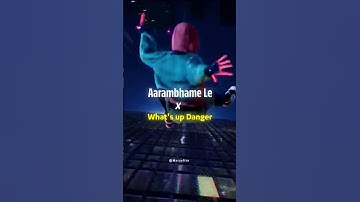 Thumbnail of Aarambhame le x What's up danger ❤️🔥#mashup #song #spotify #spiderverse #edit
