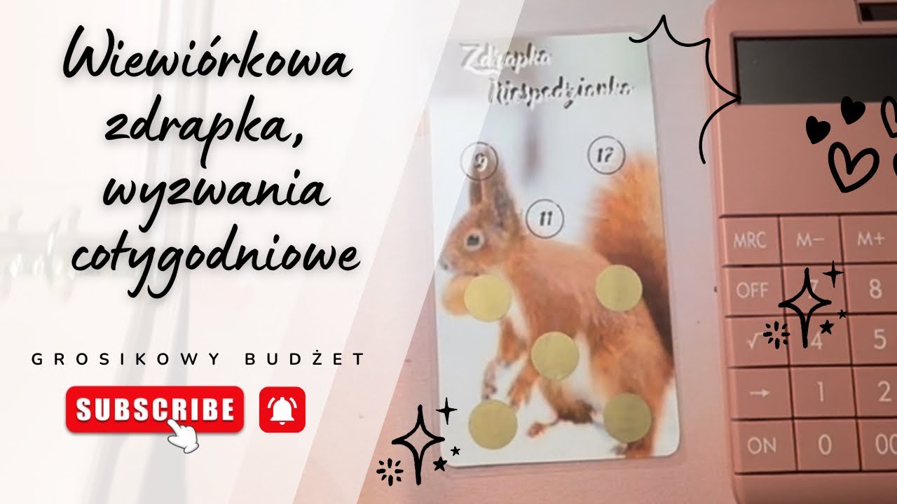 #5/WIEWIÓRKOWA ZDRAPKA, WYZWANIA COTYGODNIOWE/