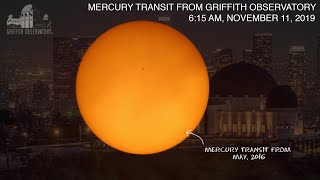 Mercury Transit from Griffith Observatory