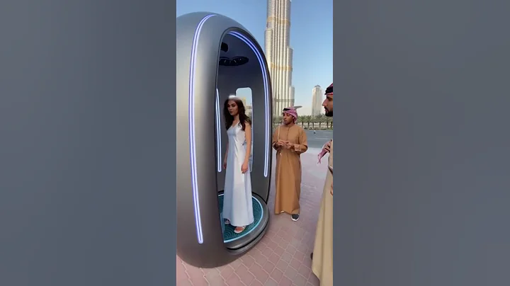 This AI Machine in Dubai Changed Her FOREVER — People Were Speechless 😳🔥