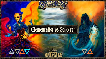 ELEMENTALIST (💨/🪨/🔥/💧) vs SORCERER (🪨/🔥), Sorcery: Contested Realm Gameplay