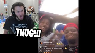 Adin Ross speaks on Ja Morant showing gun on IG Live again..