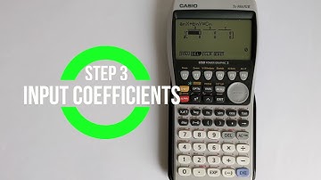 How to Solve Simultaneous Equations on a CASIO fx-9860GII Graphing Calculator