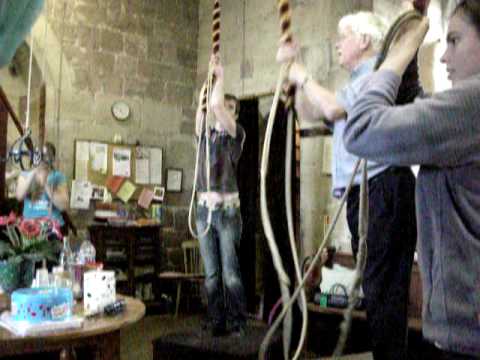 Ringing a quarter-peal at Ross-On-Wye