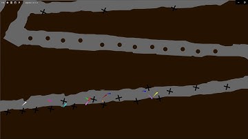 Lava Escape #2 - Escape from the Volcano | Algodoo Survival Marble Race