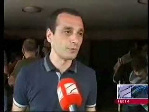 \"ნაციონალური მოძრაობის\" წევრებმა ოლიმპიური მზადების ცენტრის შენობა დაასუფთავეს