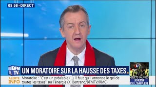 ÉDITO - Avec le moratoire sur les carburants, le Premier ministre "avale son chapeau"