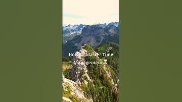 ⏳ How to Master Time Management | Get More Done in Less Time! 🚀 #motivation #selfimprovement #music