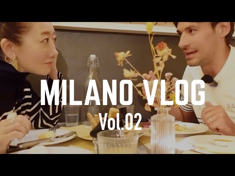 【vlog】3年ぶりのイタリアミラノで仕事から食事まで全部紹介【MILANO ITALY】