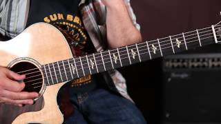 Tasty Acoustic Bluegrass Lick - Country Blues Guitar Lesson chords