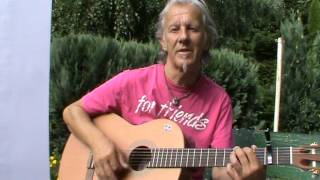Video thumbnail of "Everybody's Talkin' (Harry Nilsson): Easy guitar"