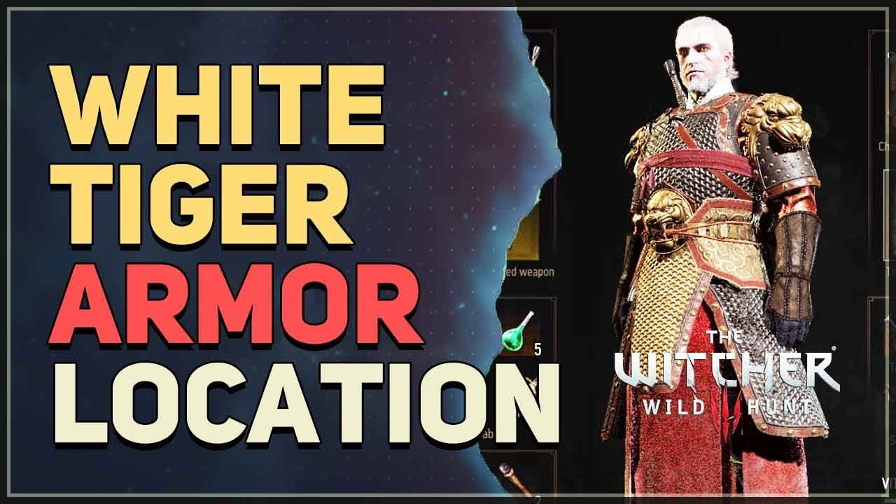 White Tiger Armor Location The Witcher 3 Next Gen YouTube White Tiger Armor Location The Witcher 3 Next Gen YouTube