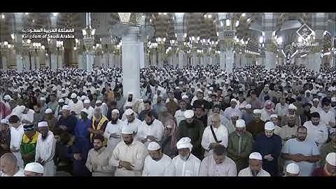 سورة الإنفطار كاملة بصوت الشيخ حسين بن عبدالعزيز آل الشيخ من المسجد النبوي الشريف