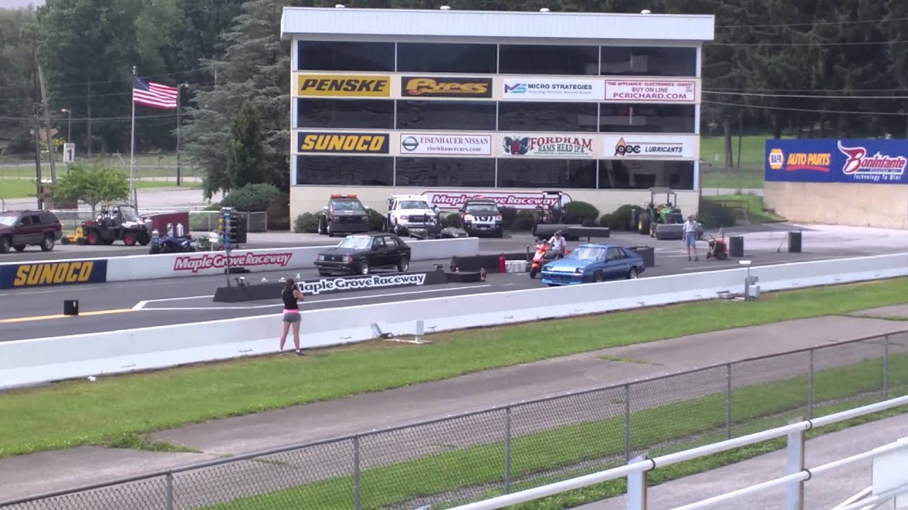 SDAC 25 Drag racing at Maple Grove Raceway 1 YouTube