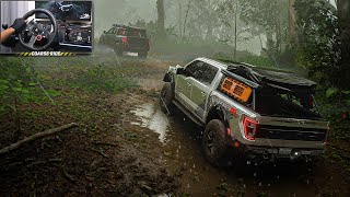 Ford Raptor R & Nissan Titian | Forza Horizon 5 | Logitech g29 gameplay #fh5 #steeringwheelgameplay