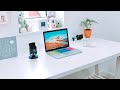 Desk Setup Surprise + Aesthetic Home Office Tour!