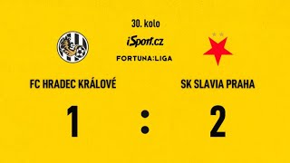 Hradec králové 1-2 Slavia SESTŘIH