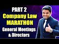 PART 2 | Company Law Revision Class | General Meetings & Directors | Grand Marathon