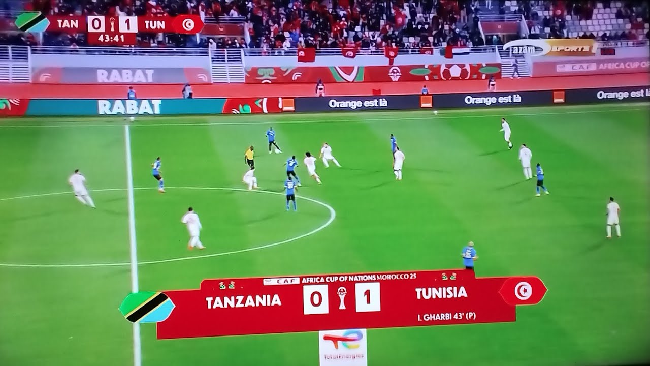 🔴LIVE - Taifa Stars Tanzania Vs Tunisia | Africa Cup Of Nations Today | Live-Stream Match (CAF) All