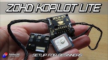 ZOHD KoPilot Lite: simple stabilisation and RTH - step by step setup for new pilots