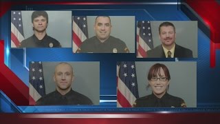 Five Kenosha police officers head to New York for funeral of officer killed in squad car