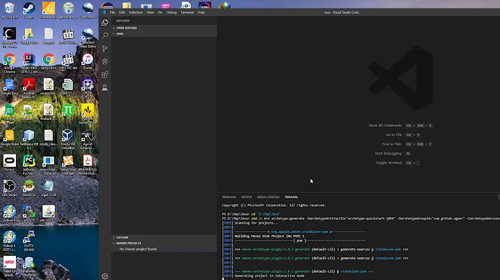 Tutorial : Using Visual Studio Code (VSCode) for Java Maven Project