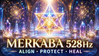 Merkaba Meditation Music 528Hz ✨ Sacred Geometry Healing Frequency for Energy Alignment & Protection screenshot 5