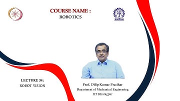 Lecture 34: Robot Vision
