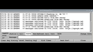 Packet Radio Experiments #1 // KD2JRT