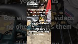 Strangers want to stop me in public #ebikes #bikes #frugalliving #velotric #debt #crypto