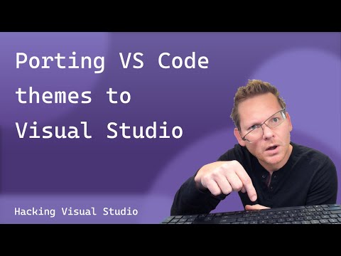 Hacking Visual Studio - Porting VS Code themes to Visual Studio
