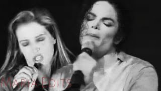 Michael Jackson , Lisa Presley - I Just can't stop loving you (Duet Version)