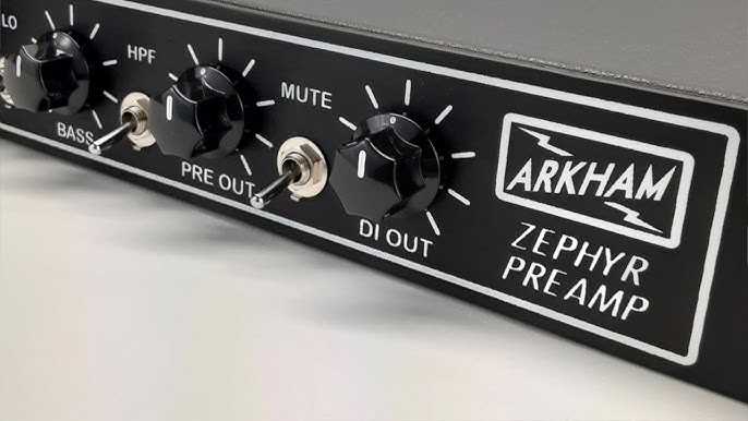 Arkham Sound Announces The Bullet Tube Bass Pre-Amplifier – No Treble