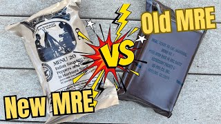 MRE COMPARISON 33 Year Old vs New MRE.....Any Improvements?