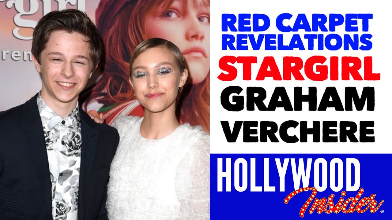 Graham Verchere Actor Red Carpet Revelations of STARGIRL Disney+ Premiere Reactions Graham ...