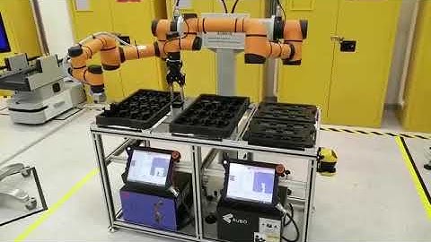 Pick & Place-DH-Robotics gripper with Aubo cobot