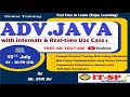 Adv. Java New Batch || by. SVK sir || start Date 10th july on words||