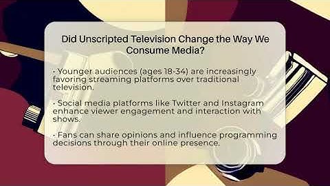 Did Unscripted Television Change the Way We Consume Media? - The Reality Radar