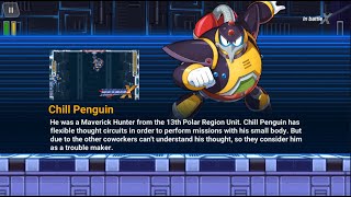 Mega Man X DiVE - Air Force 4-6 (Normal) (Chill Penguin Boss Fight)