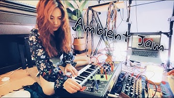 MongKencO - Ambient Jam with Moog Grandmother, Dfam, Novation circuit, and Korg Volca Keys