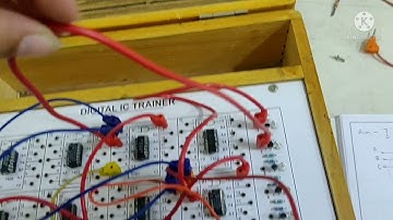 half adder using basic and XOR gate experiment
