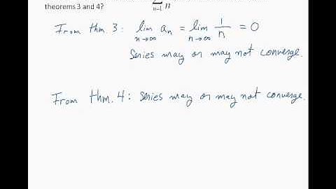 Series with positive terms part 1